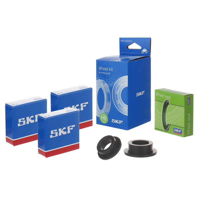 HD WHEEL SEALS KIT REAR WITH SPACERS & BEARINGS - HUSQVARNA