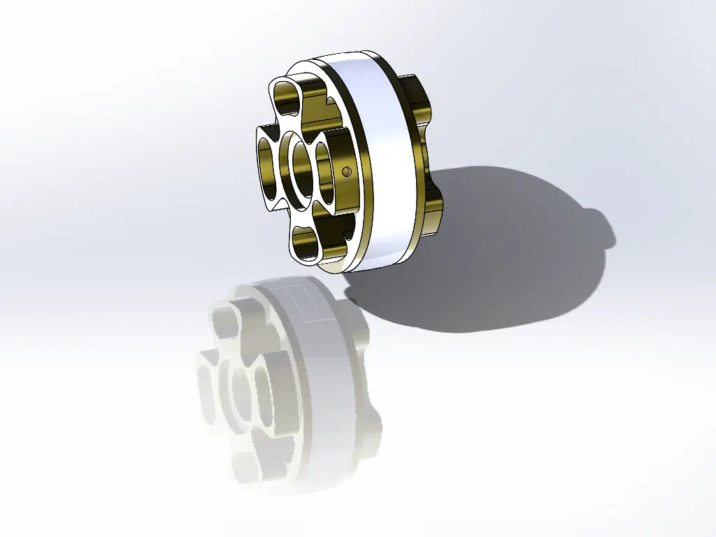 Rebound Piston Assembly for Sphere Suspension Systems