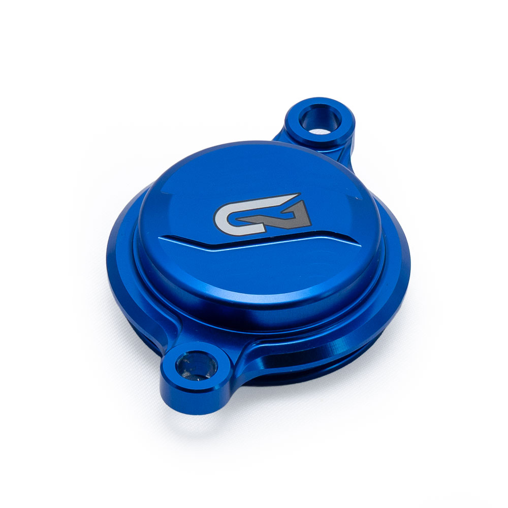 Geco Oil Filter Cap - BLUE - 2017-2025  Husqvarna FC / FE / FS 250-501